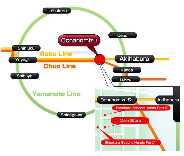 Yamanote Line Map